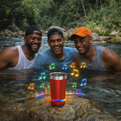 Vaso con Bocina Bluetooth (Pá lo bebedore)🍻