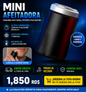 MINI AFEITADORA PORTATIL RECARGABLE -  A PRUEBA DE AGUA.